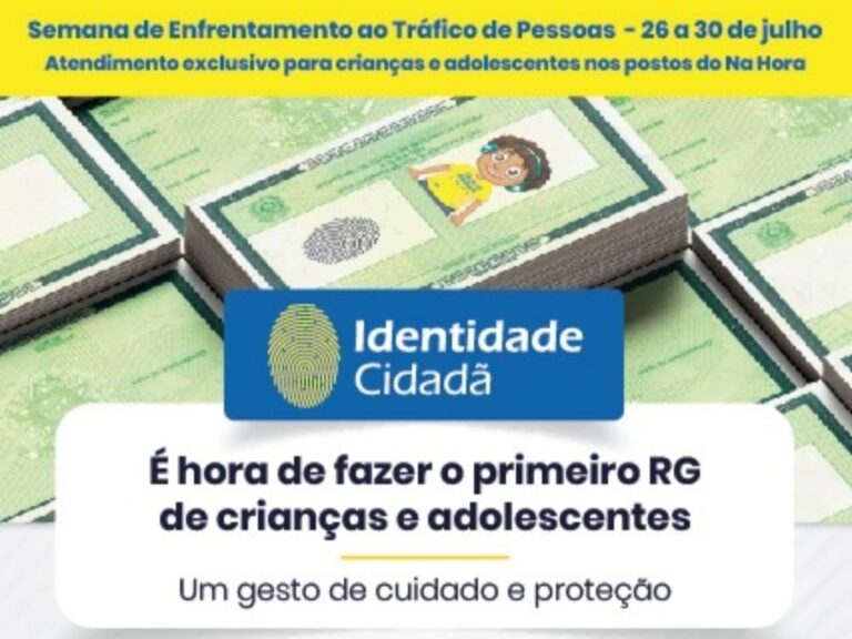 Começa Semana de Enfrentamento ao Tráfico de Pessoas